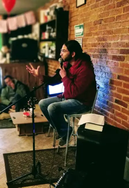Marvel en una presentación